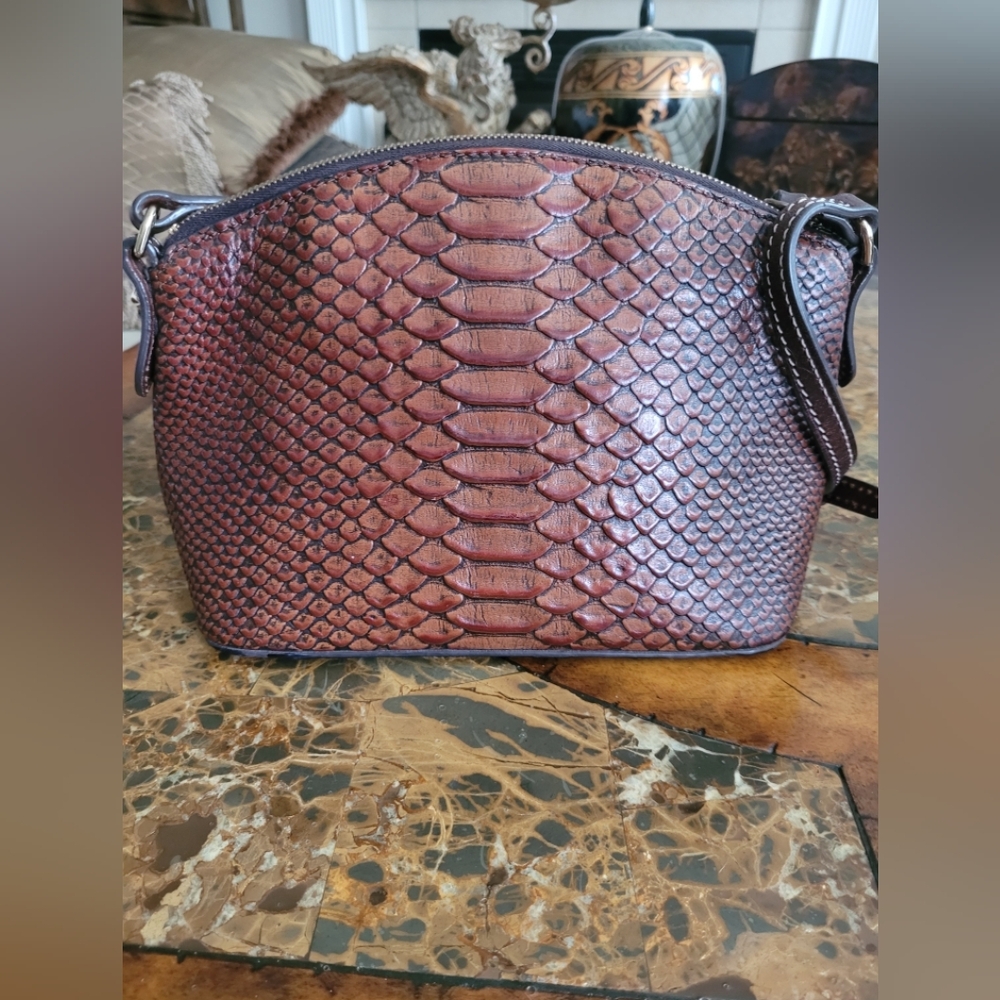 Dooney & Bourke Brown Crossbody Bag - Picture 2 of 10